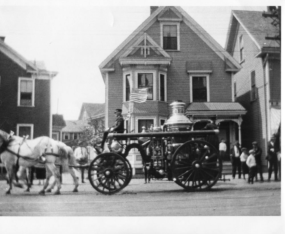 Horse Drawn Steam Engine, Brewer, Maine